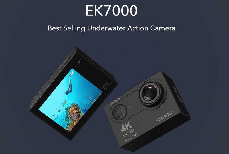AKASO EK7000 Pro vs EK7000 4K Action Cameras Comparison