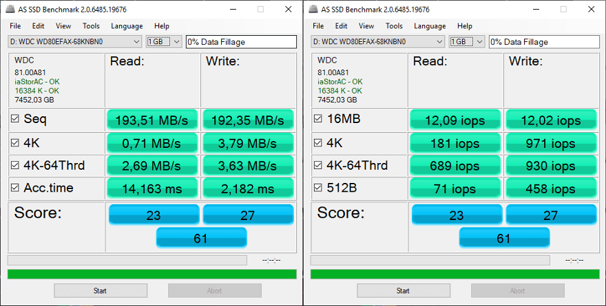 Western Digital WD RED 8TB asssd 0 combined 0