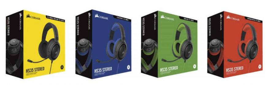 Corsair HS35 Stereo Multi Format Gaming Headset Review eTeknix