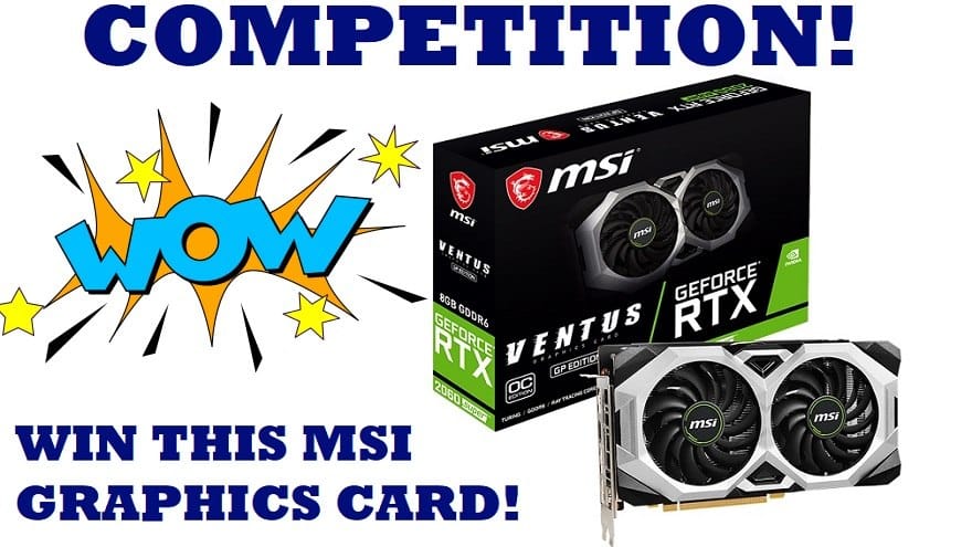 Win an MSI RTX 2060 Super Ventus GP OC - CLOSED! - eTeknix