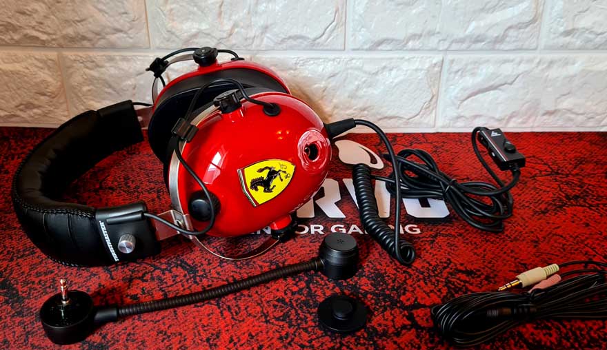 T.Racing Ferrari Thrustmaster Gaming - - Scuderia eTeknix 2 Headset Edition-DTS Review Page