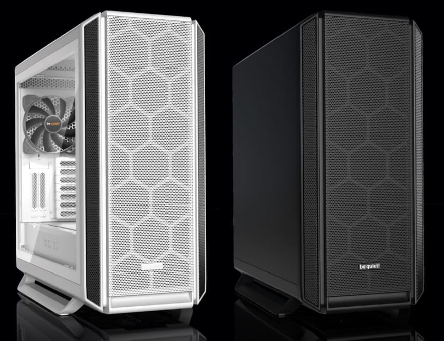 be quiet! silent base 802 - silent or airflow operation, the choice is yours