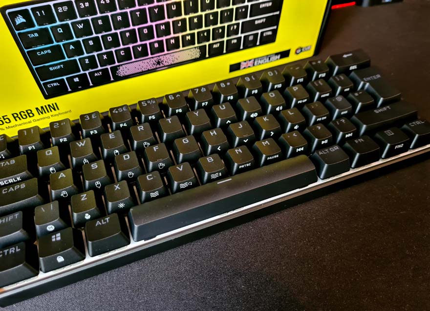 Corsair K65 RGB Mini 60% Mechanical Gaming Keyboard Review