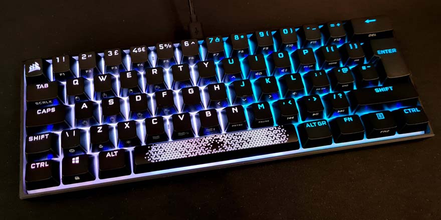 Corsair K65 RGB Mini 60% Mechanical Gaming Keyboard Review