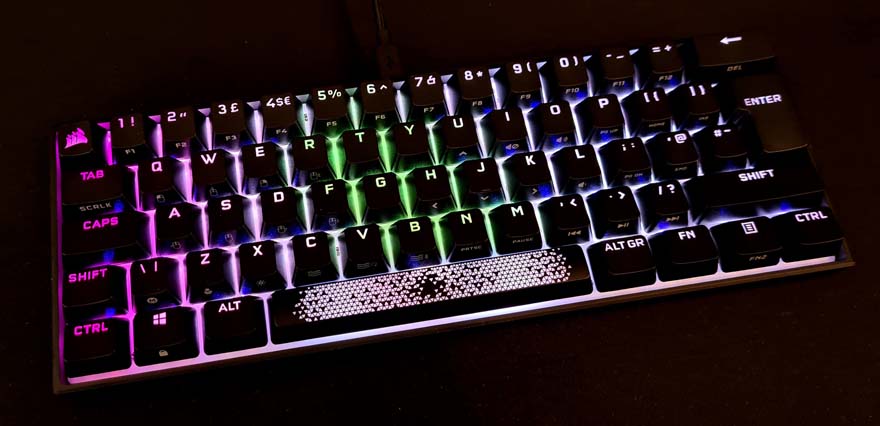 Corsair K65 RGB Mini 60% Mechanical Gaming Keyboard Review