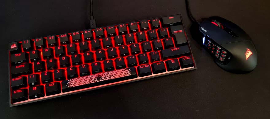Corsair K65 RGB Mini Gaming Keyboard Review