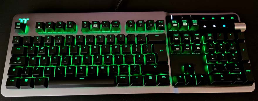 Thermaltake ARGENT K5 RGB Mechanical Gaming Keyboard Review