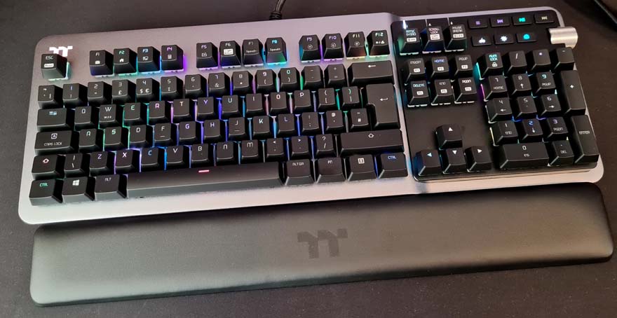 Thermaltake ARGENT K5 RGB Mechanical Gaming Keyboard Review