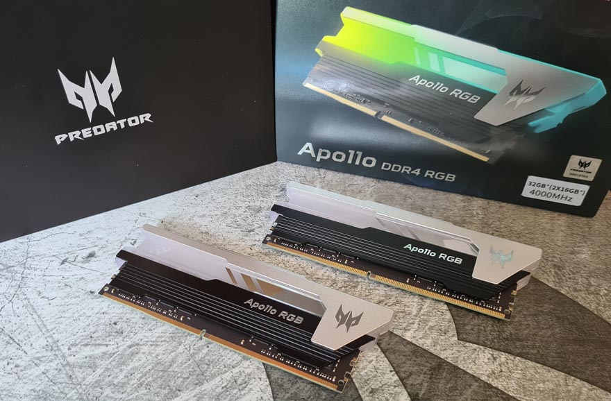 Predator Apollo DDR4 RGB 32GB 4000 MHz