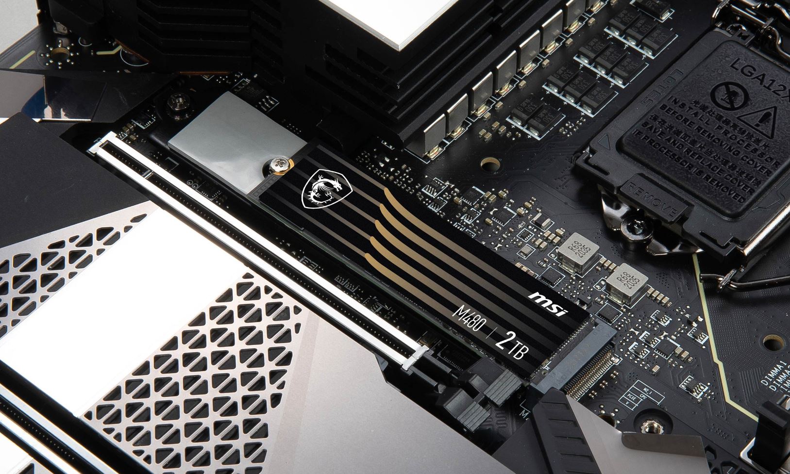 MSI Spatium M480 M.2 NVMe SSD Review: Classy Looks and Speed