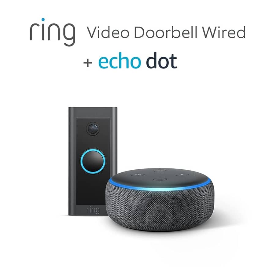 Ring Video Doorbell Wired by  + Echo Dot (3rd Gen) - eTeknix