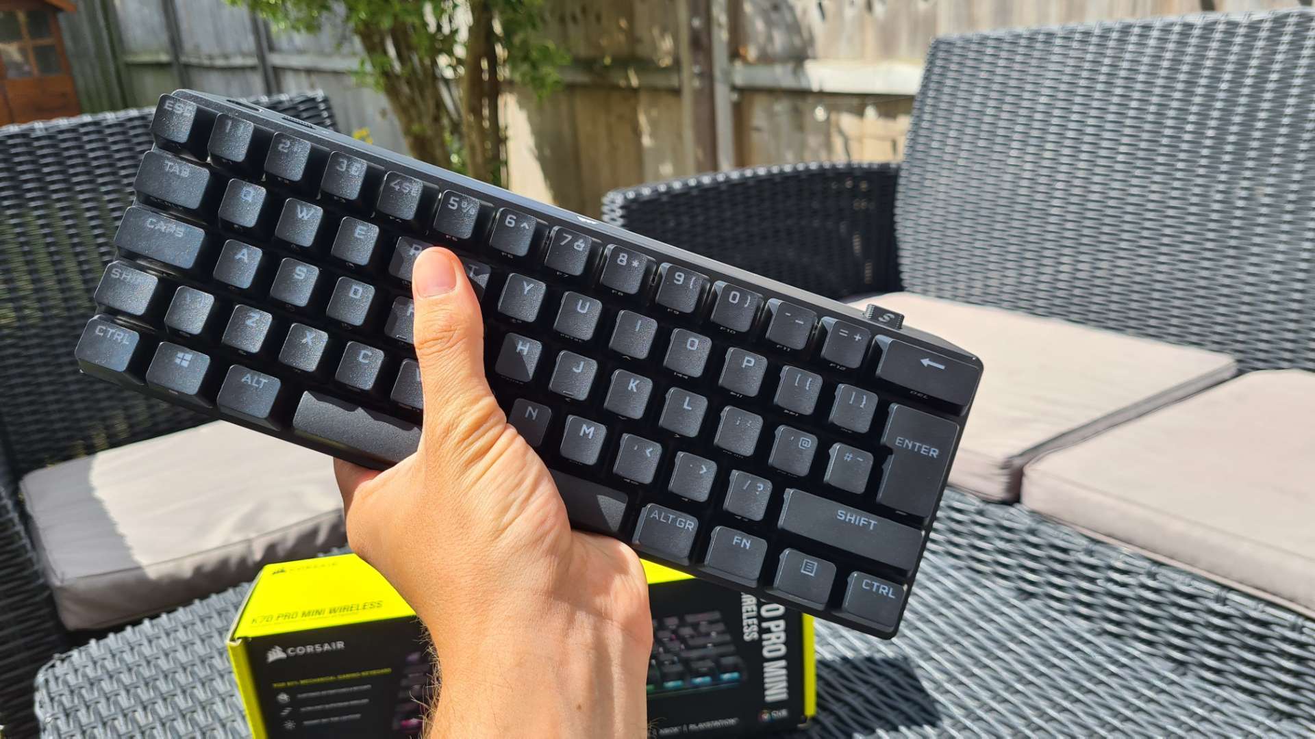 Corsair K70 Pro Mini Wireless Keyboard Review | eTeknix