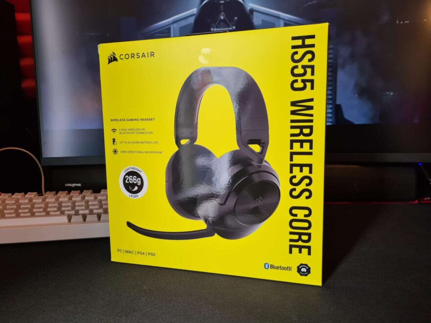 Save over a third on Corsair's HS55 Wireless Core gaming headset