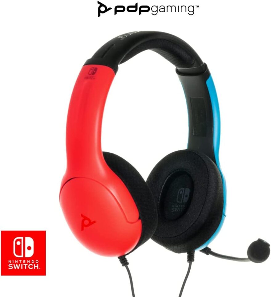 PDP Gaming LVL40 Stereo Headset with Mic for Nintendo Switch eTeknix