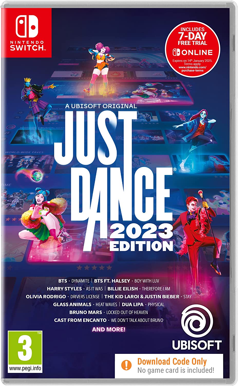 eTeknix - Switch) Box) Dance Just (Nintendo in (Code 2023 Edition