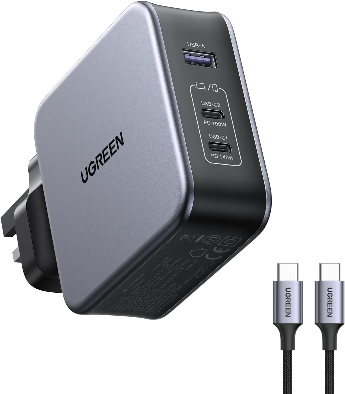 UGREEN 140W USB C Charger Nexode PPS PD3.1 & more
