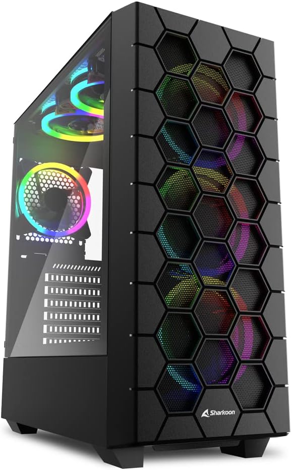 Sharkoon RGB HEX ATX PC Case Review