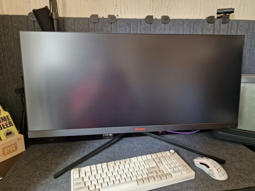 AOC AGON PRO AG344UXM, 86,4 cm (34 pulgadas) 170 Hz, FreeSync, IPS