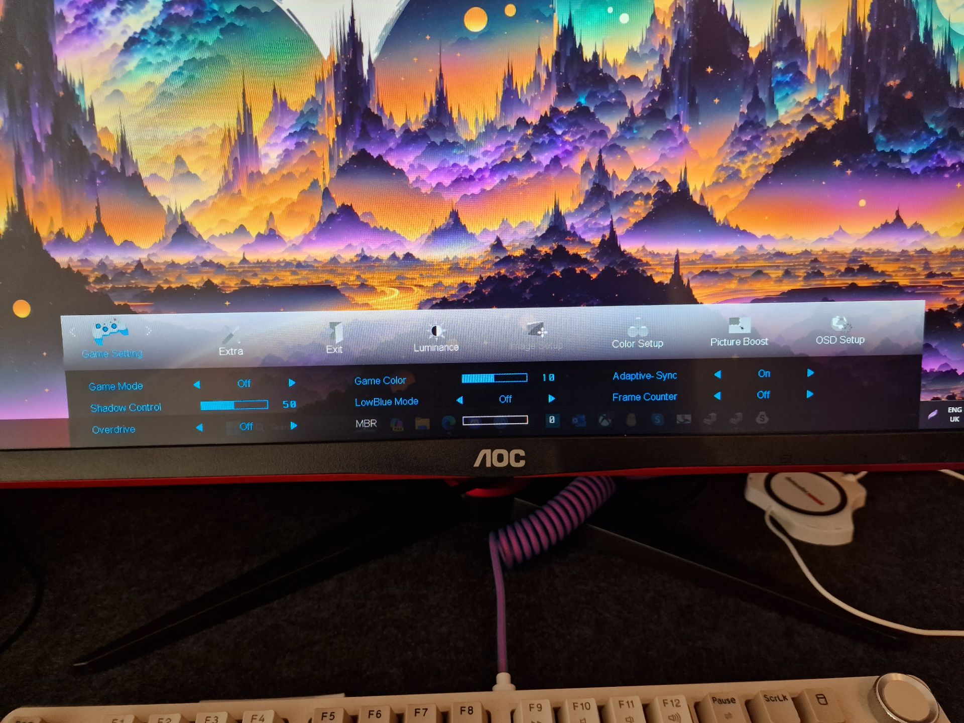 Aoc G Spu Hz G Sync Gaming Monitor Review Page Eteknix