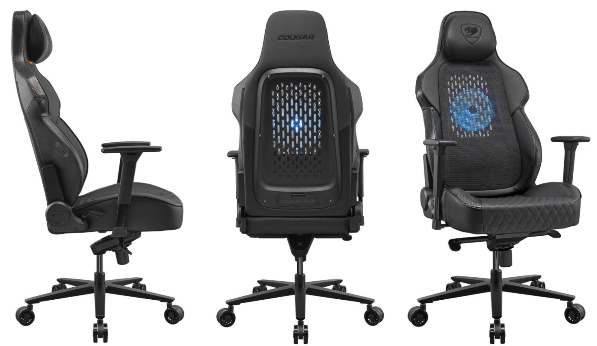 Cougar NxSys Aero Gaming Chair Featuring Integrated Cooling For Sweaty Gamers ETeknix