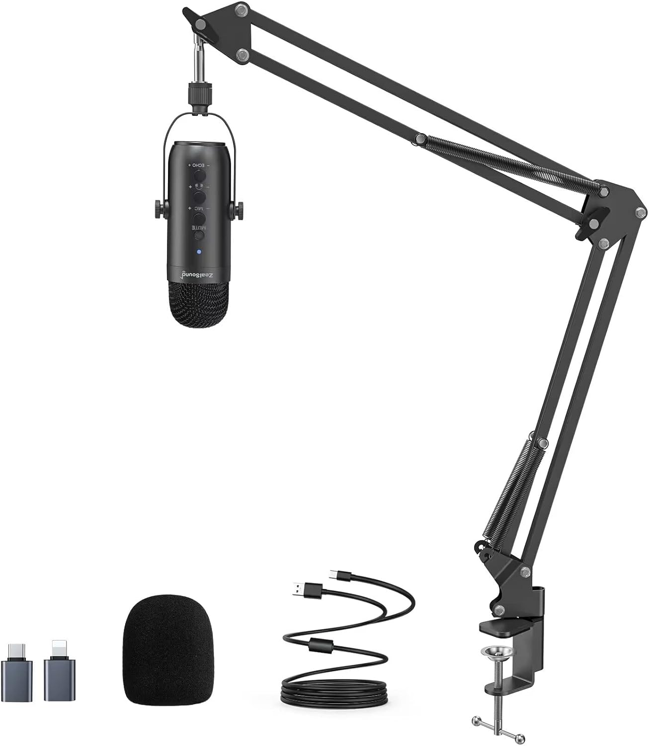 ZealSound K66 series USB Condenser Microphone User Manual