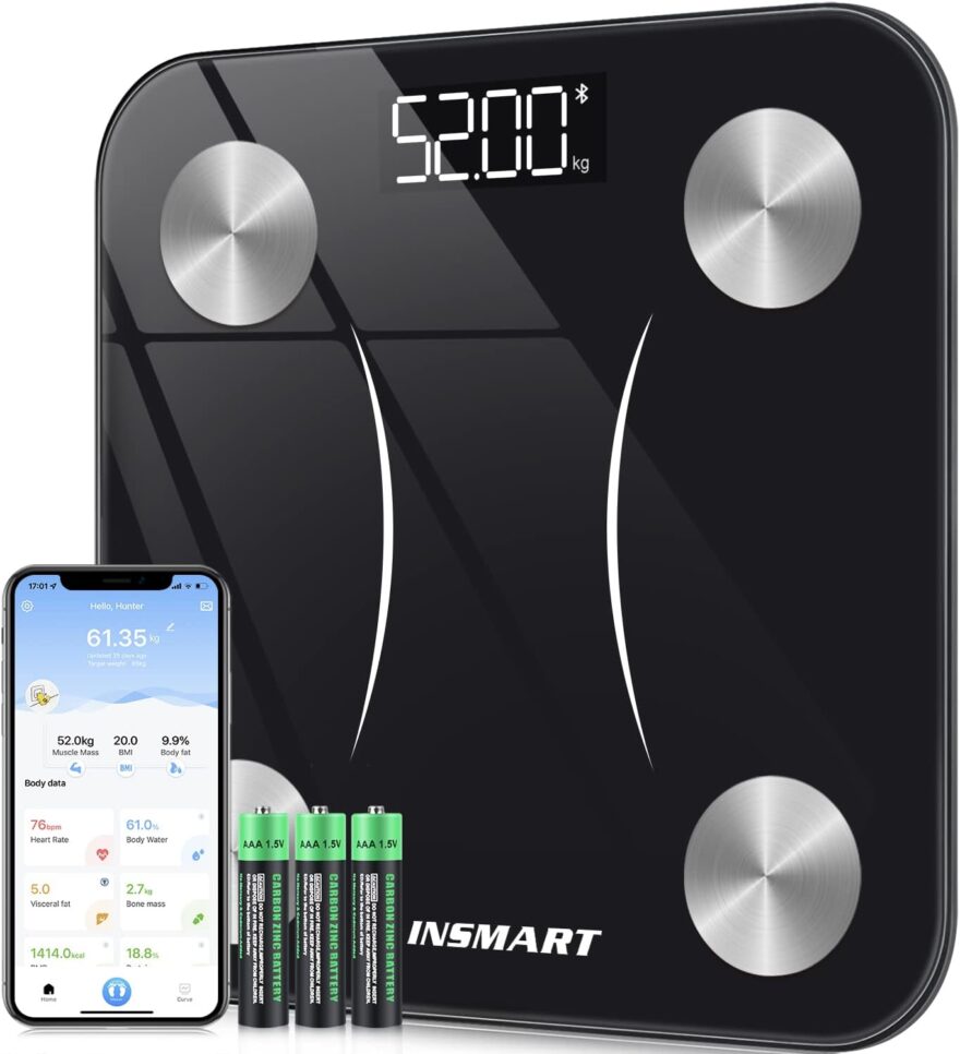 INSMART Smart Digital Bathroom Weighing Scales - eTeknix