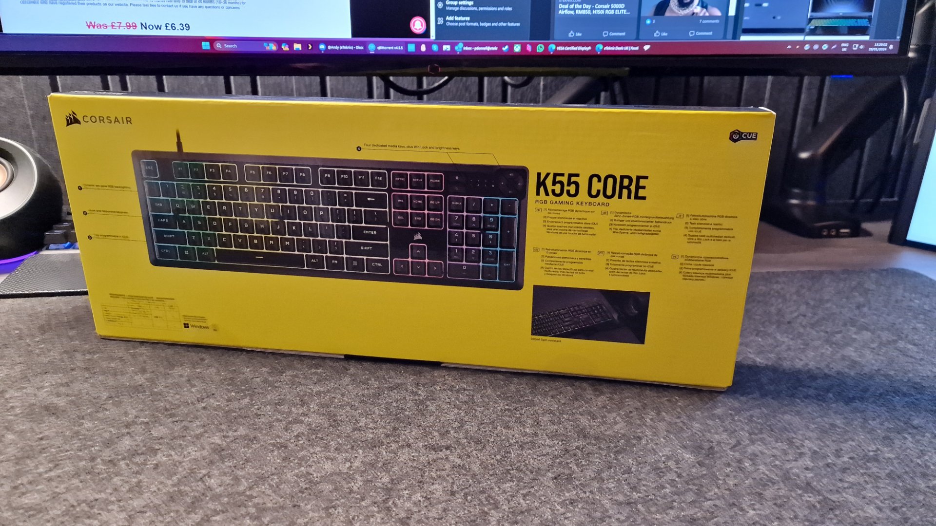 Corsair K55 Core RGB Gaming Keyboard Review - eTeknix