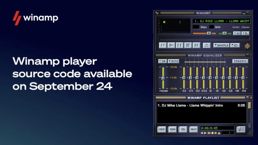 Winamp to Open Source Classic Player in September 2024