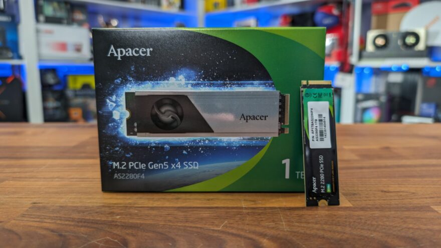 Apacer AS2280F4 PCIe Gen5 1TB M.2 SSD Review