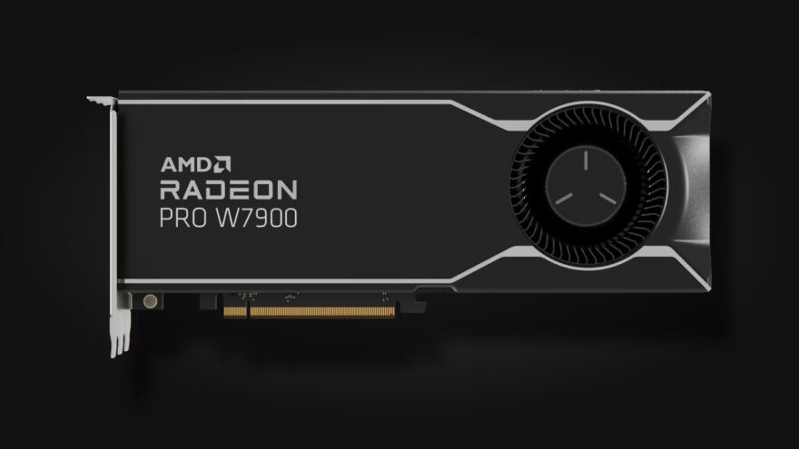 AMD Unveils Radeon Pro W7900