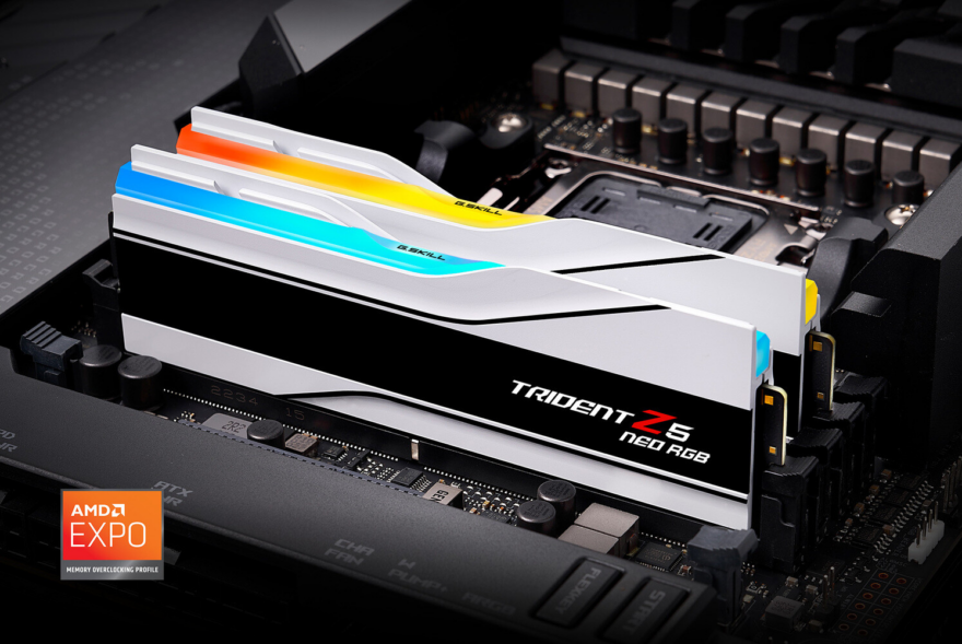 G.Skill Announces DDR5-6400 CL30 Low Latency DDR5 Memory