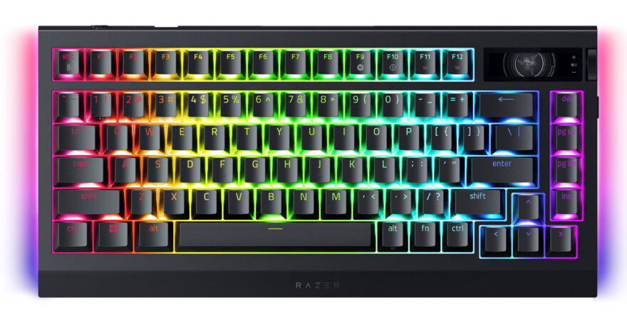 Razer Unveils BlackWidow V4 Pro 75% Wireless Keyboard