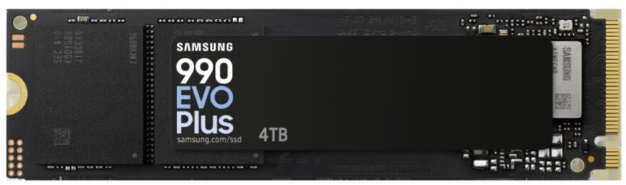 Samsung Unveils 990 EVO Plus SSD with Up to 4 TB Storage Capacity