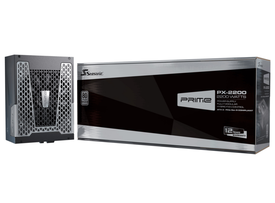 Seasonic Launches the New PRIME PX-2200 Power Supply