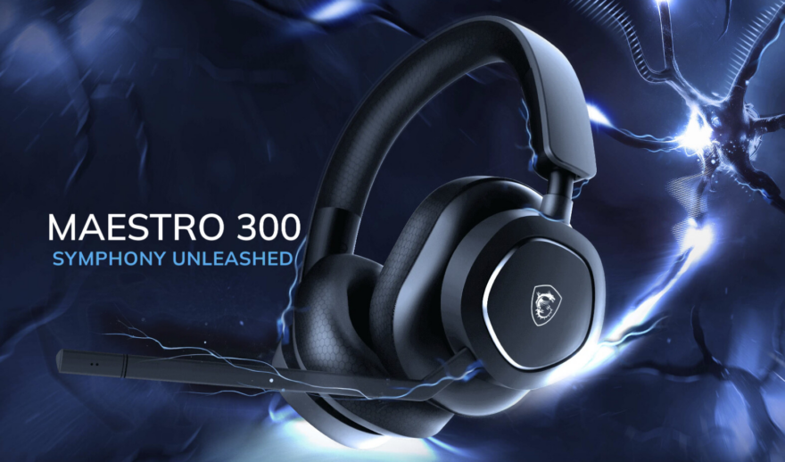 MSI Starts A New Chapter with the MAESTRO 300 Gaming Headset