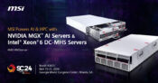 MSI Introduces New NVIDIA MGX Servers, Featuring Intel Xeon 6 and New Server Boards